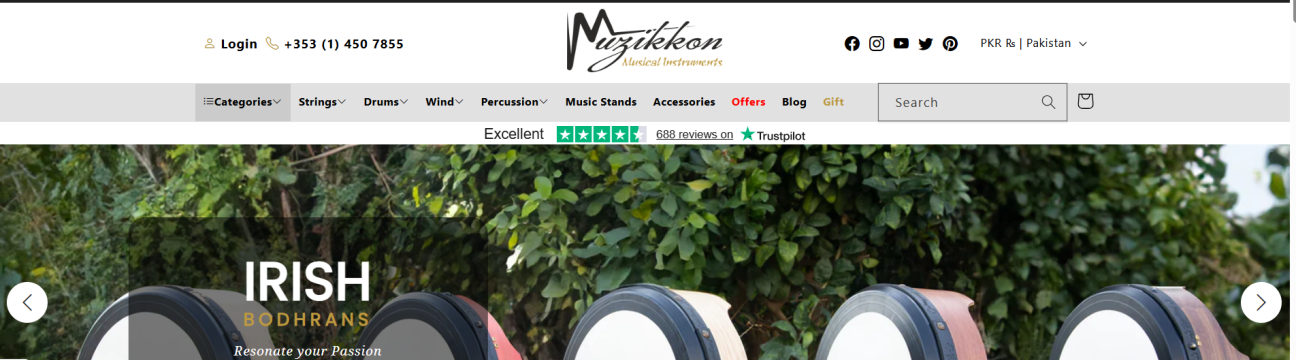 Muzikkon Instruments