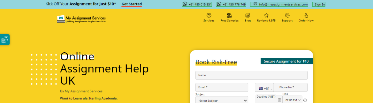 MyAssignment SericesUK